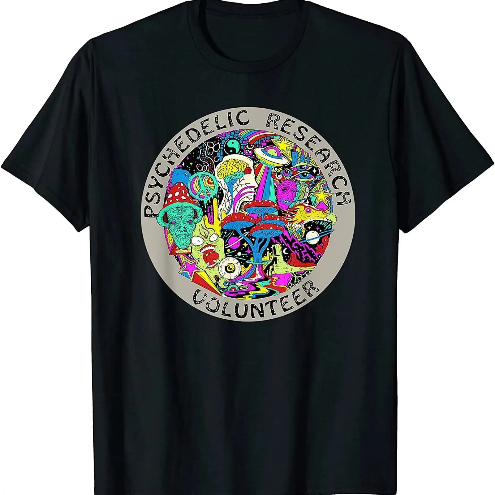 Vintage Fashion Research - NOVA CAMISETA LIMITADA Psychedelic Mushroom Trip