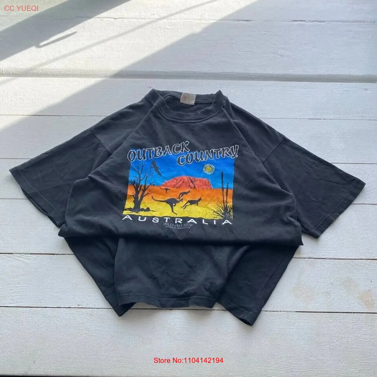 Vintage Fashion Australia - Camiseta masculina vintage dos anos 90,