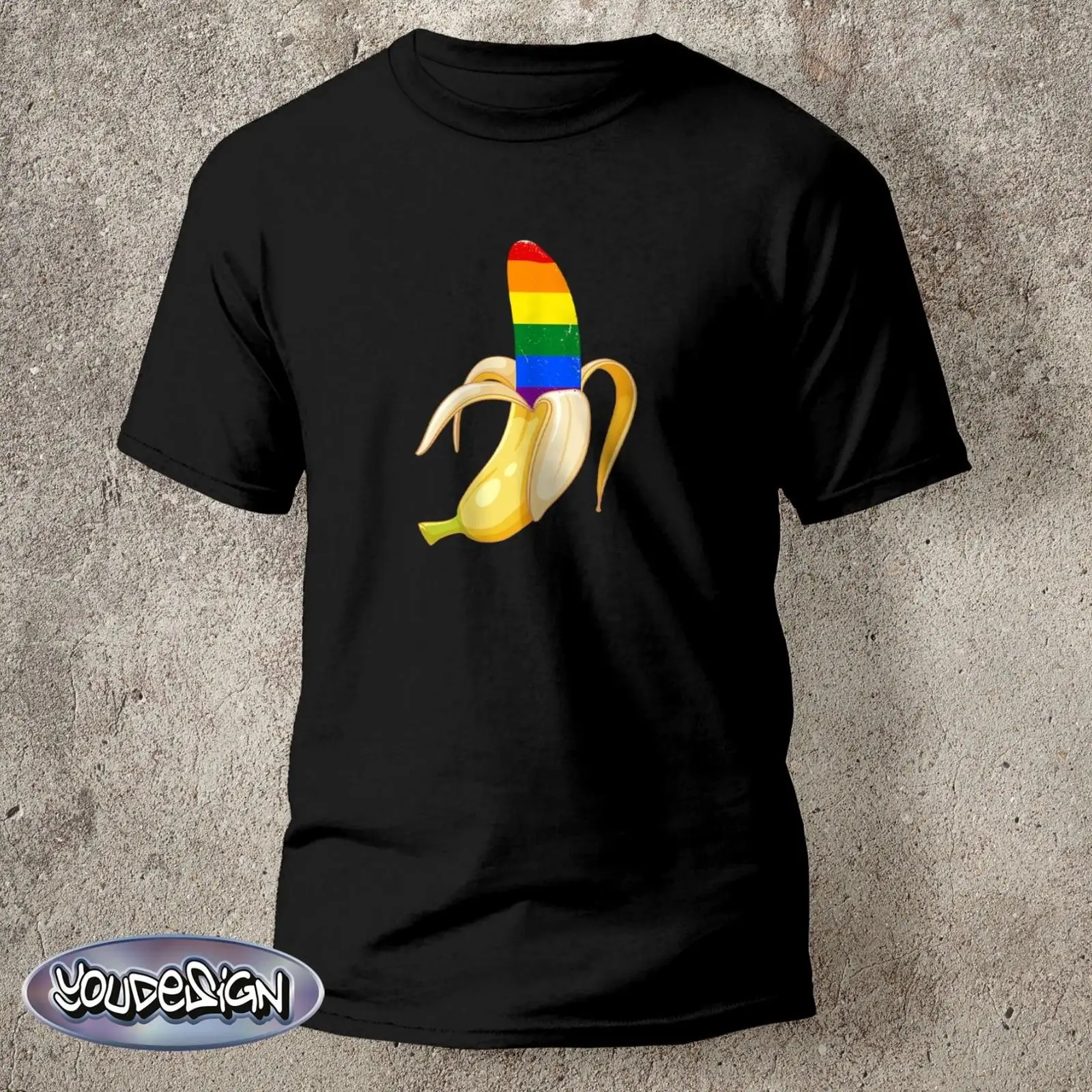 Vintage Queer Fashion - Camiseta Banane LSBTIQ LGBTQ Queer CSD