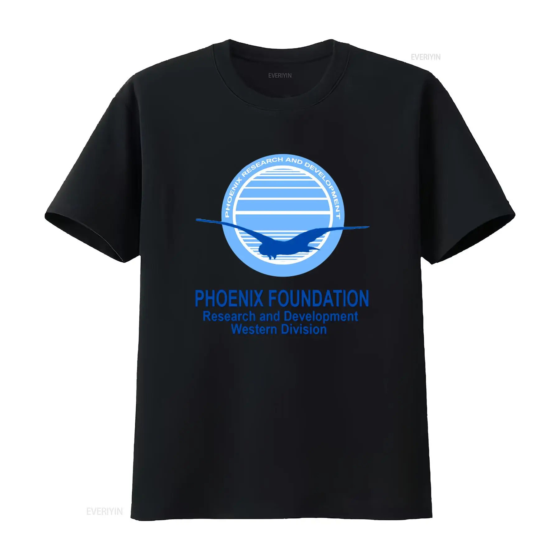 Vintage Fashion Research - Camiseta Phoenix Foundation Research estilo Macgyver,