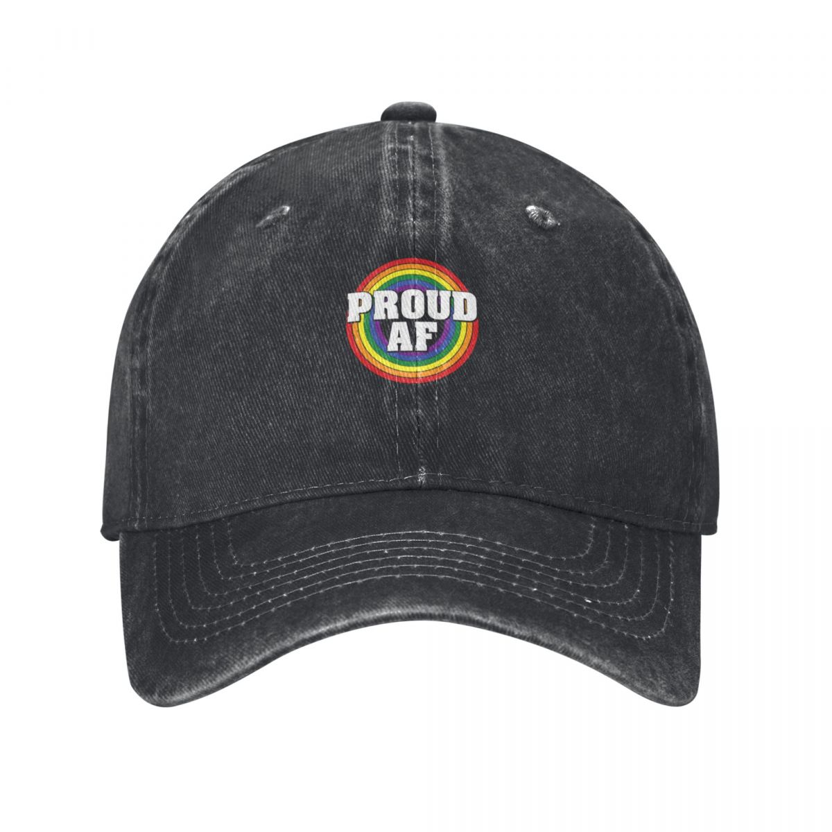 Vintage Queer Fashion - Boné Vintage Arco-Íris LGBT Lésbico Gay