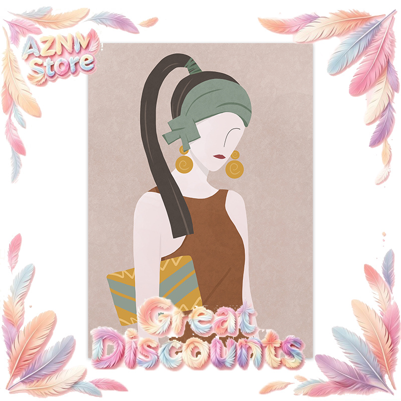Vintage Fashion Prints For Wall - Pôster de Arte de Parede Abstrata