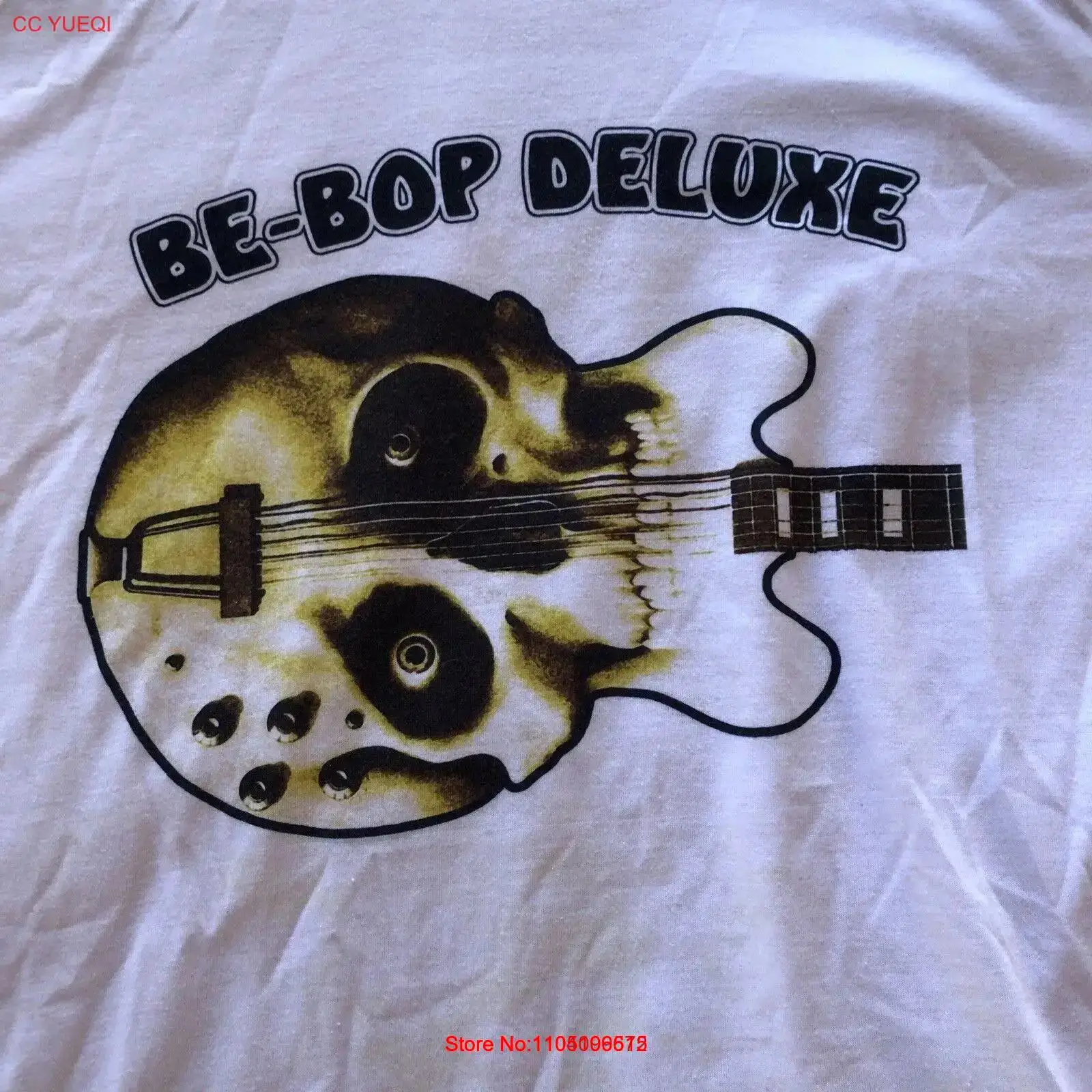 Vintage Fashion Victim - Be Bop Deluxe T Shirt Branco