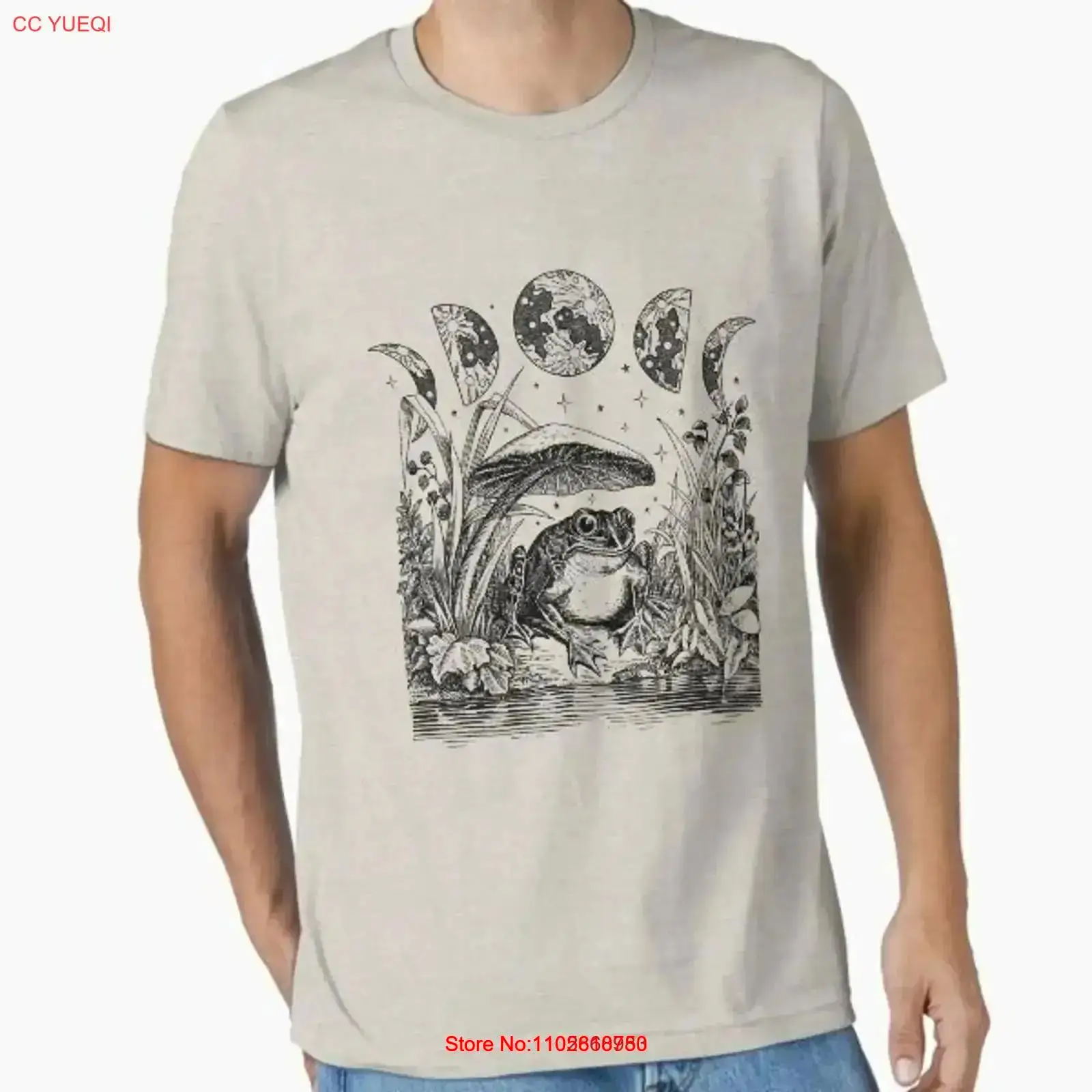 Vintage Fashion Australia - Camiseta Estilo Cottagecore com Estampa de