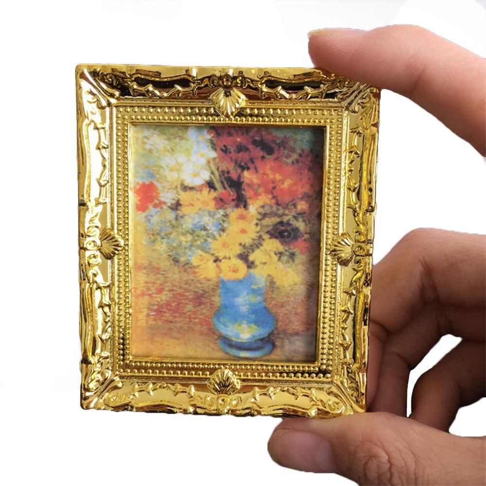 Vintage Fashion Ornaments - Miniature Oil Painting for Kids, Acessórios