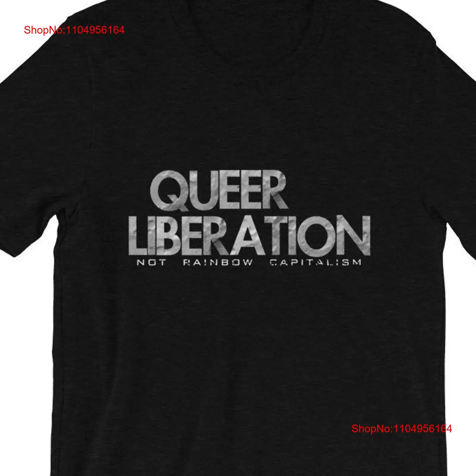 Vintage Queer Fashion - Queer liberation não arco-íris capitalismo t