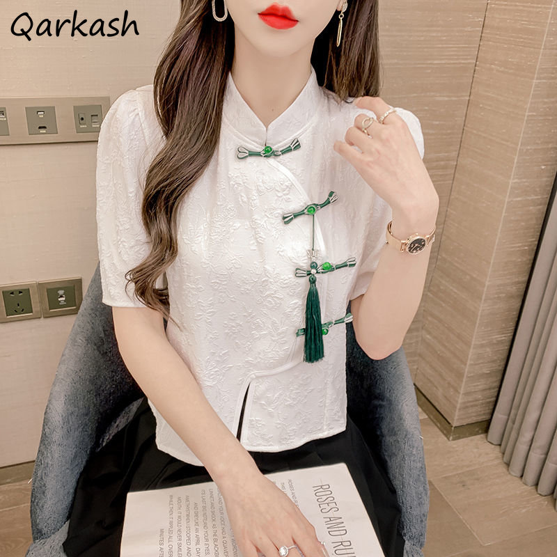 Vintage Fashion In Chinese - Blusas vintage moda feminina roupas borla