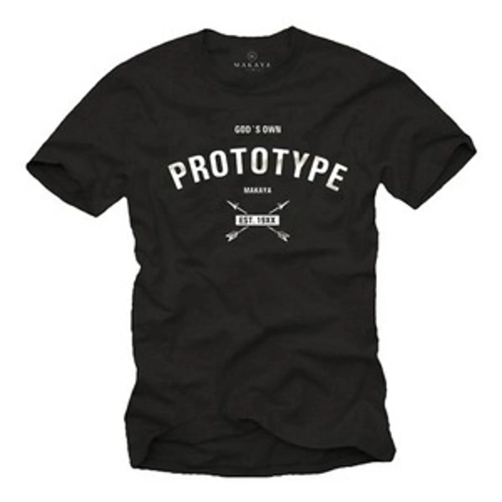 Vintage Vegas Fashion - Camiseta masculina com frases engraçadas PROTOYPE,