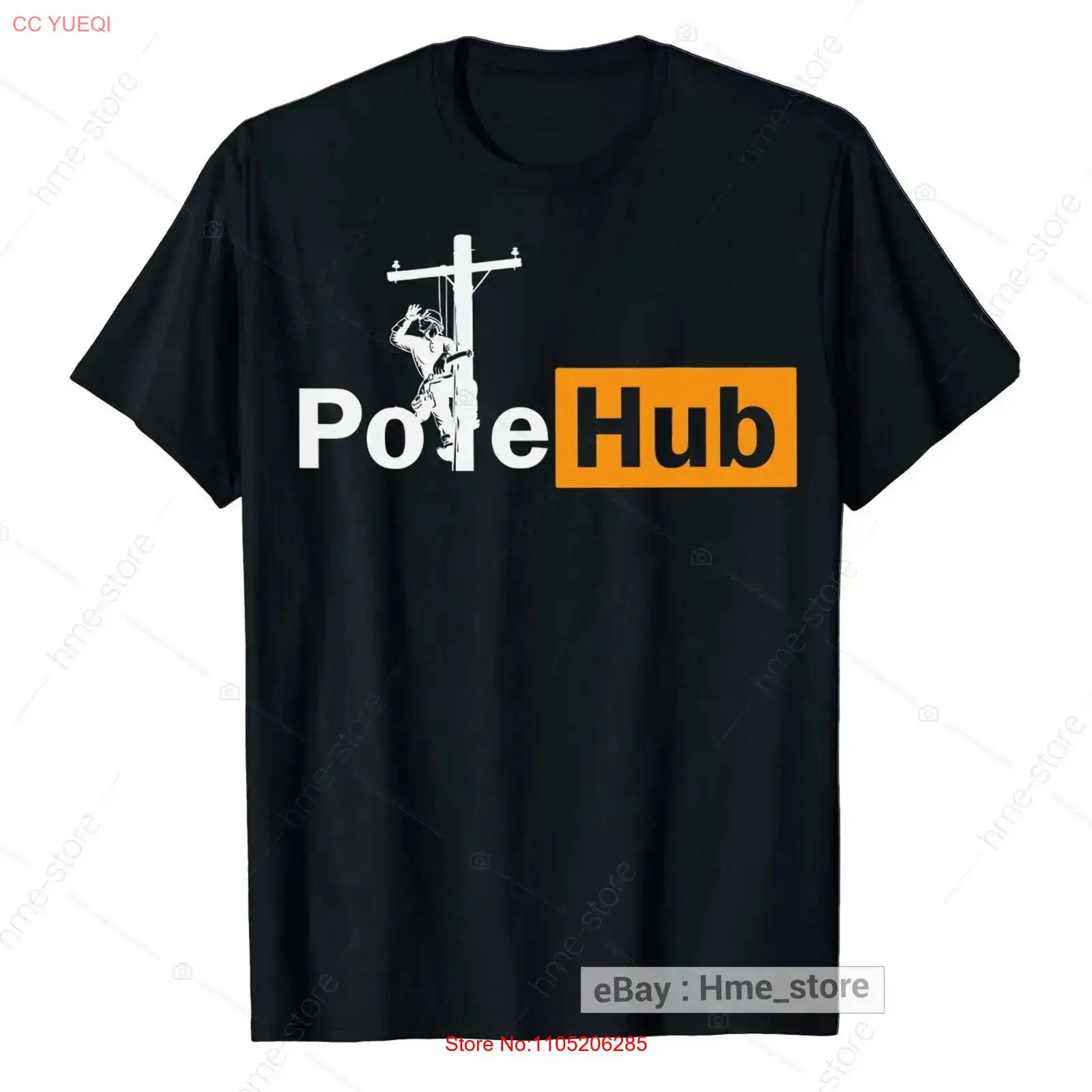 Vintage Fashion Hub - Pole hub power lineman engraçado linha