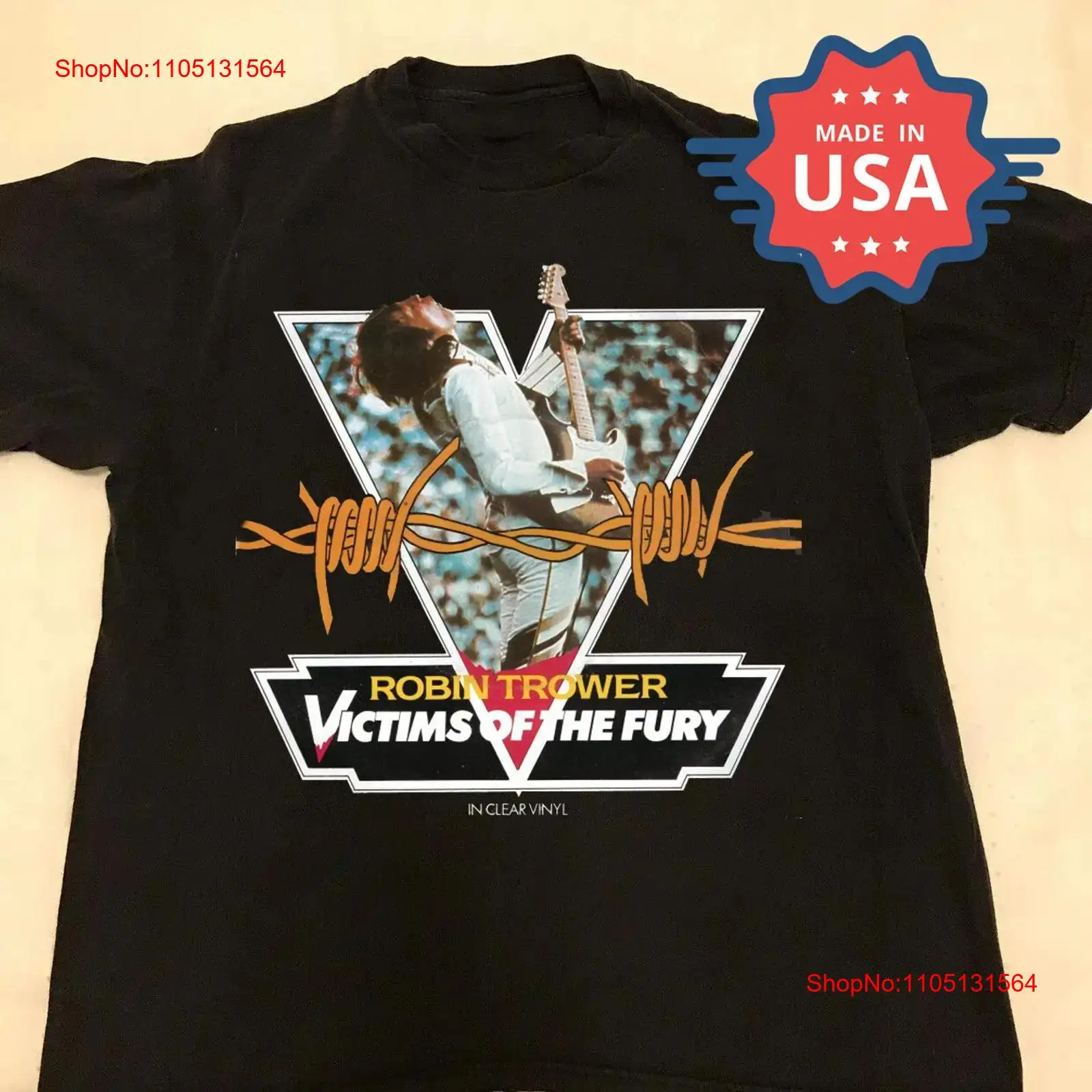 Vintage Fashion Victim - Robin trower victimas da furia t