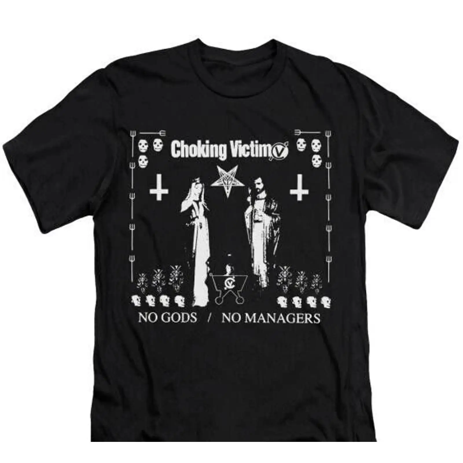 Vintage Fashion Victim - Camiseta Choking Victim, merchandising de banda,