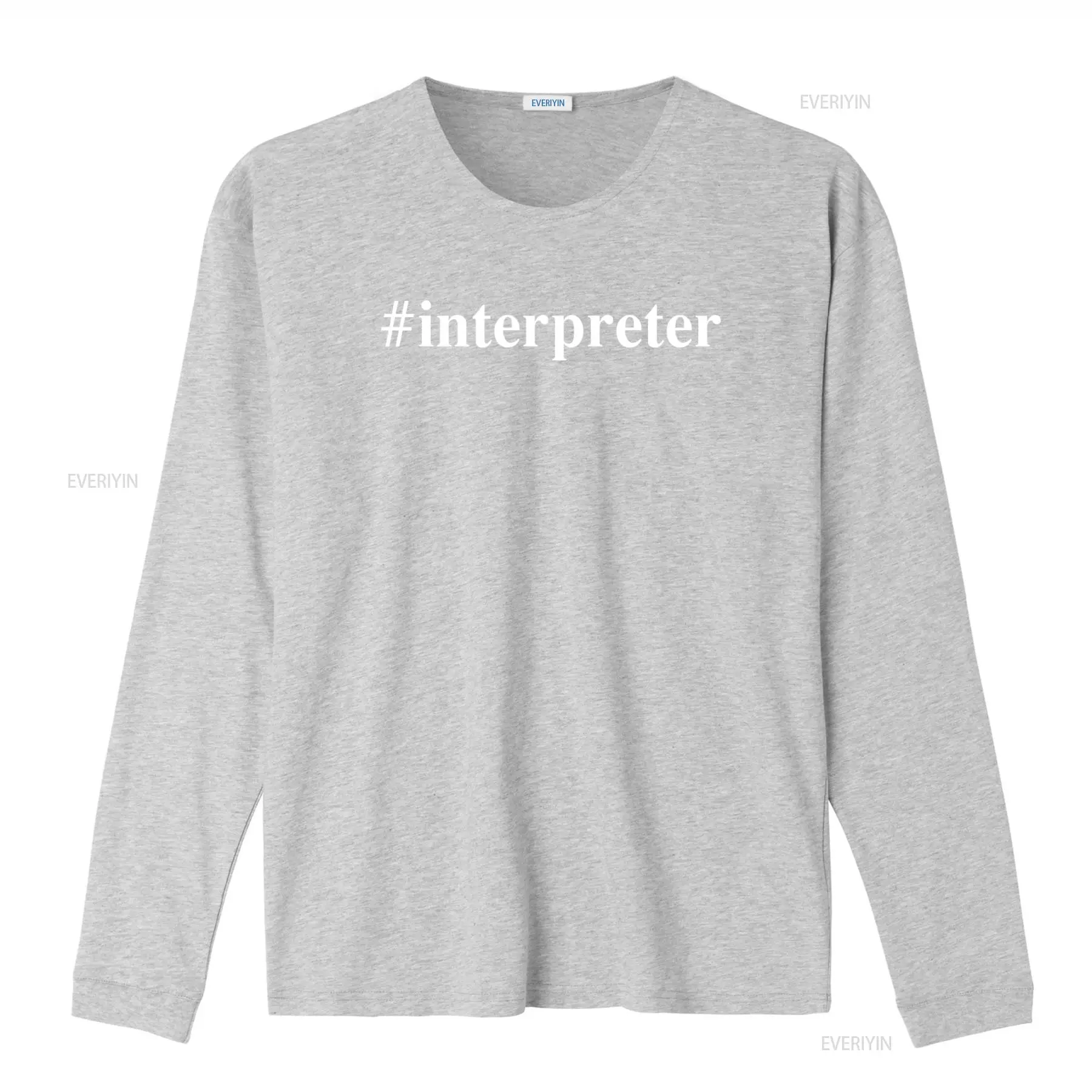Camiseta de intérprete para li - Vintage Fashion Hashtags avaliação e preço