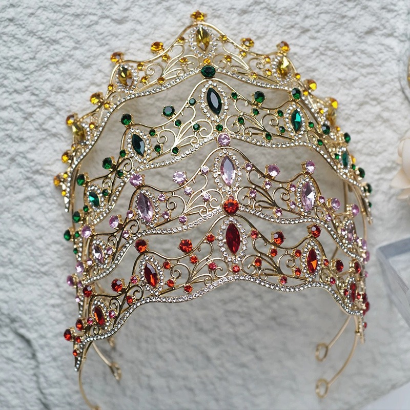 Coroa de Cristal Vintage Barro - Vintage Fashion Queen avaliação e preço