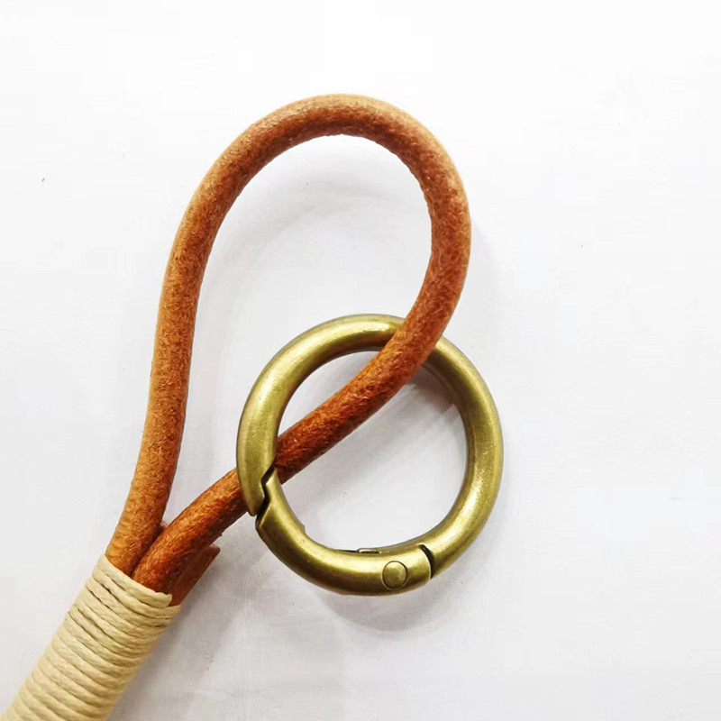 Chaveiro de Couro Retrô com Ga - Vintage Fashion Ornaments avaliação e preço