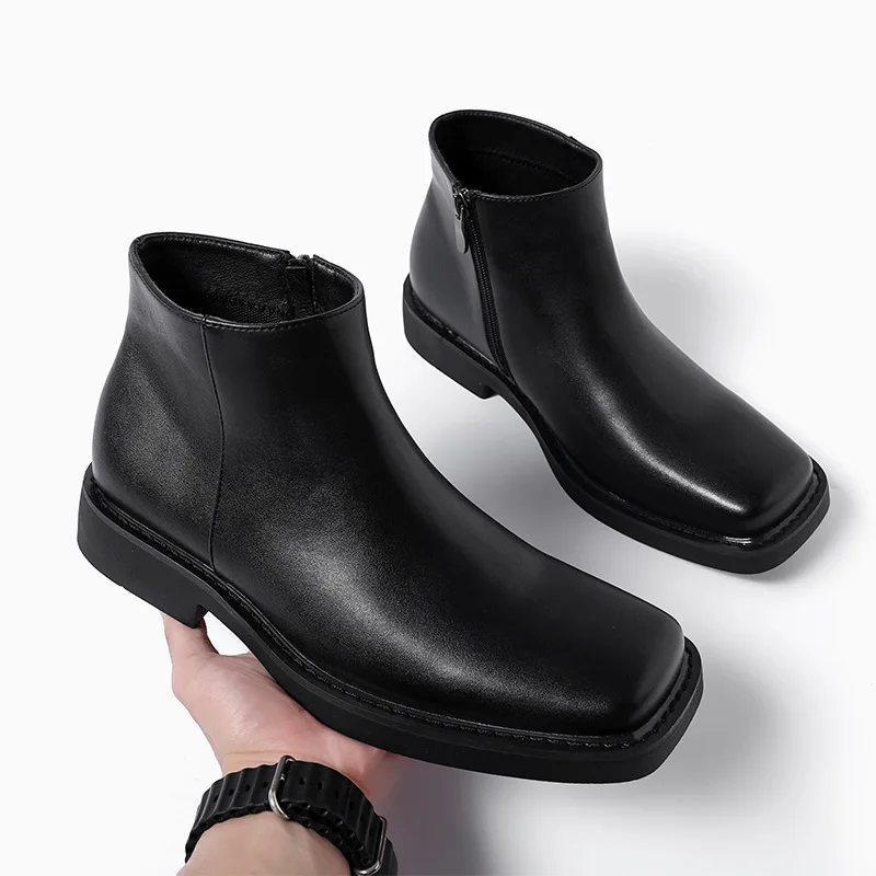 Preto nova moda masculina sapa - Vintage Fashion Aesthetic avaliação e preço