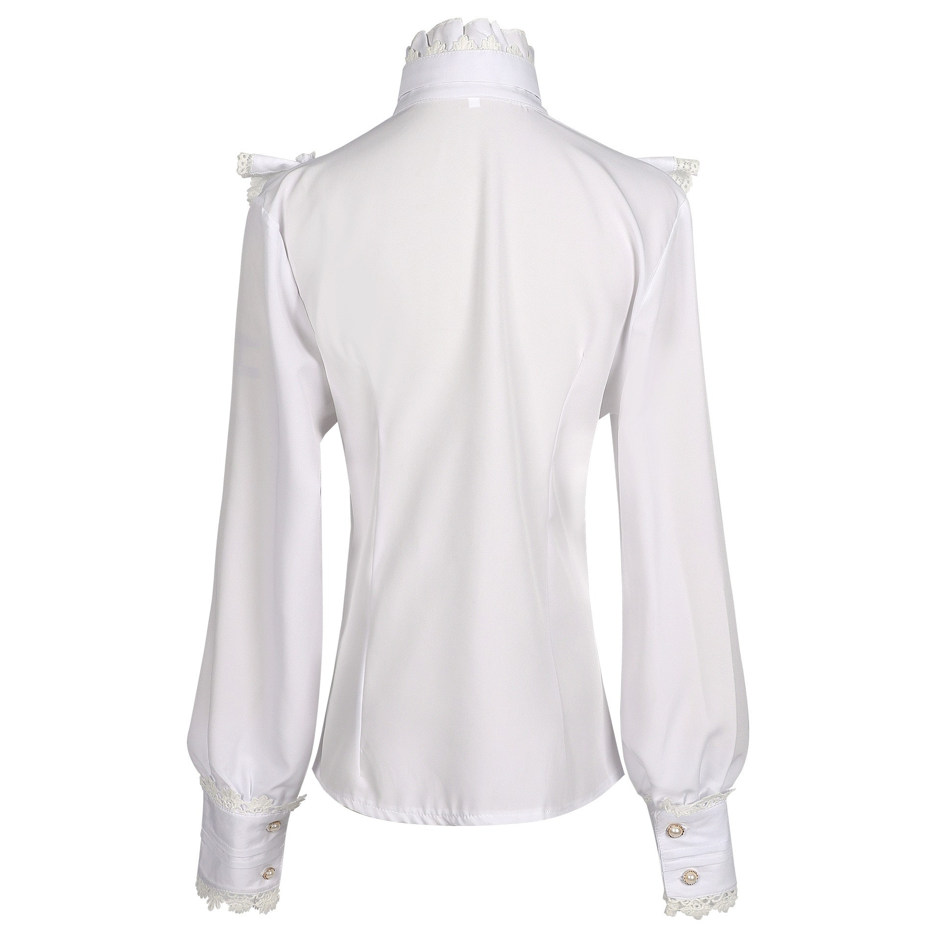 Camisa Plissada de Manga Longa - Vintage Fashion In Chinese avaliação e preço