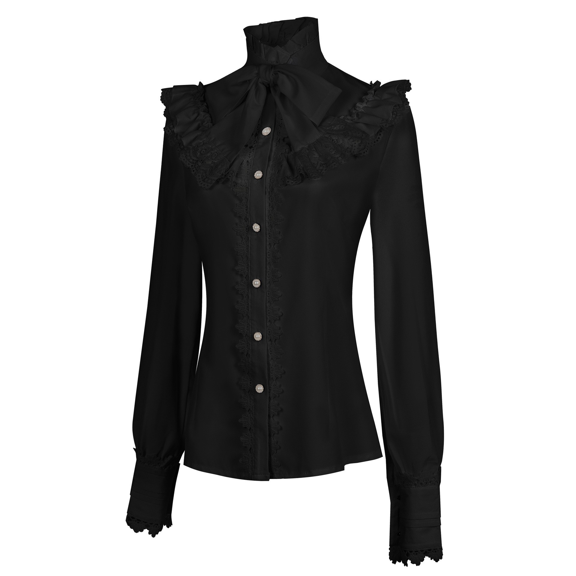 Camisa Plissada de Manga Longa - Vintage Fashion In Chinese avaliação e preço