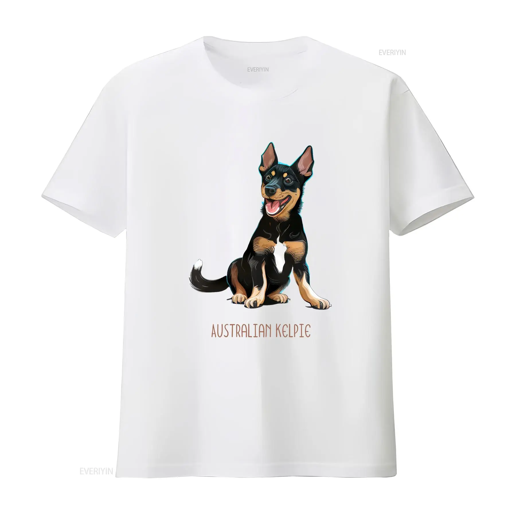 Camiseta Australian Kelpie Mad - Vintage Fashion Australia avaliação e preço