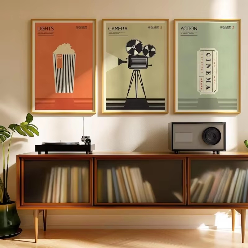 Pôster de Instrumentos Musicai - Vintage Fashion Illustrations avaliação e preço