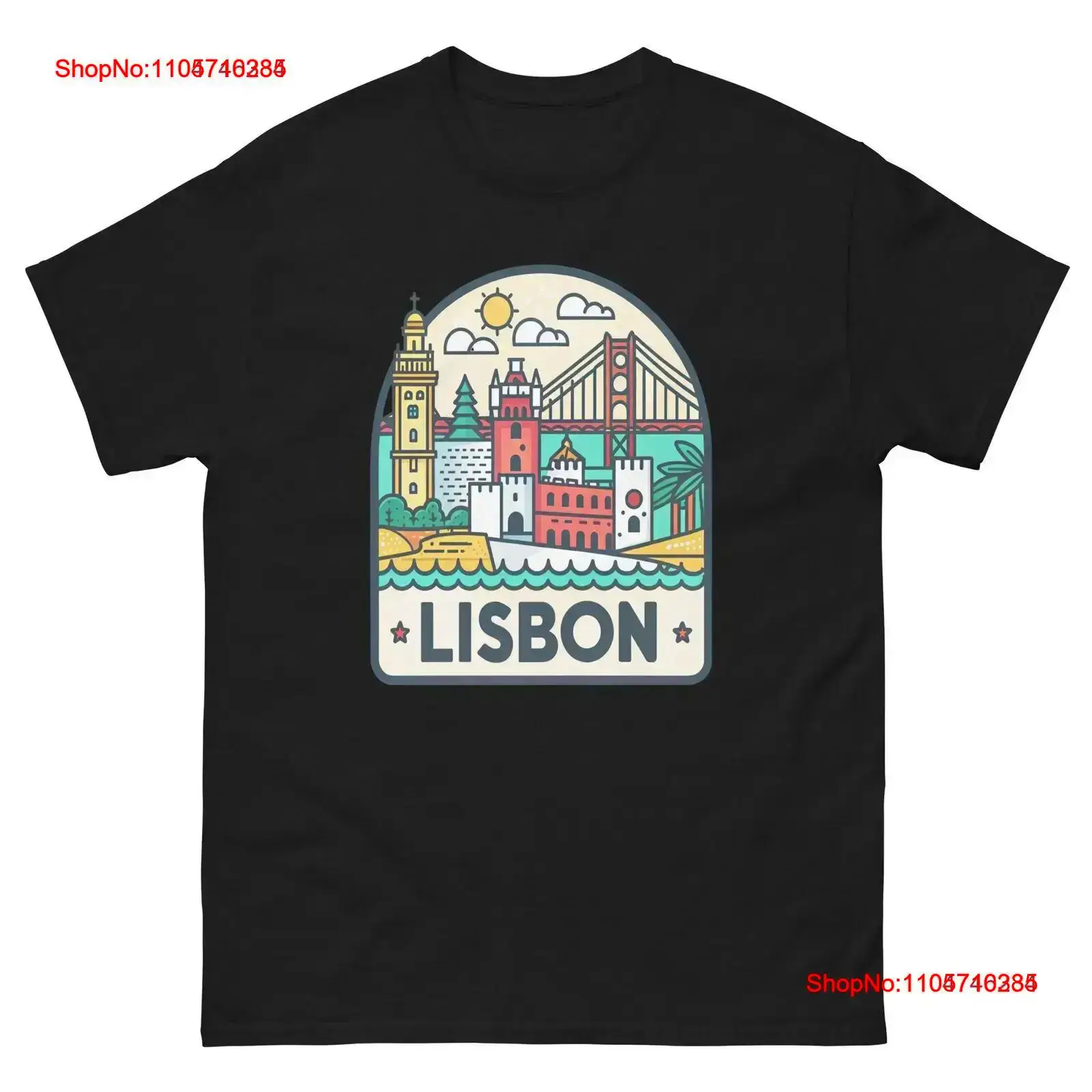Camiseta Urbana Vintage Lisboa - Vintage Fashion Lisbon avaliação e preço