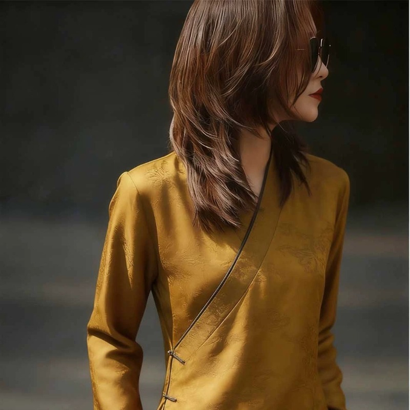 Blusas Femininas Estilo Chinês - Vintage Fashion In Chinese avaliação e preço
