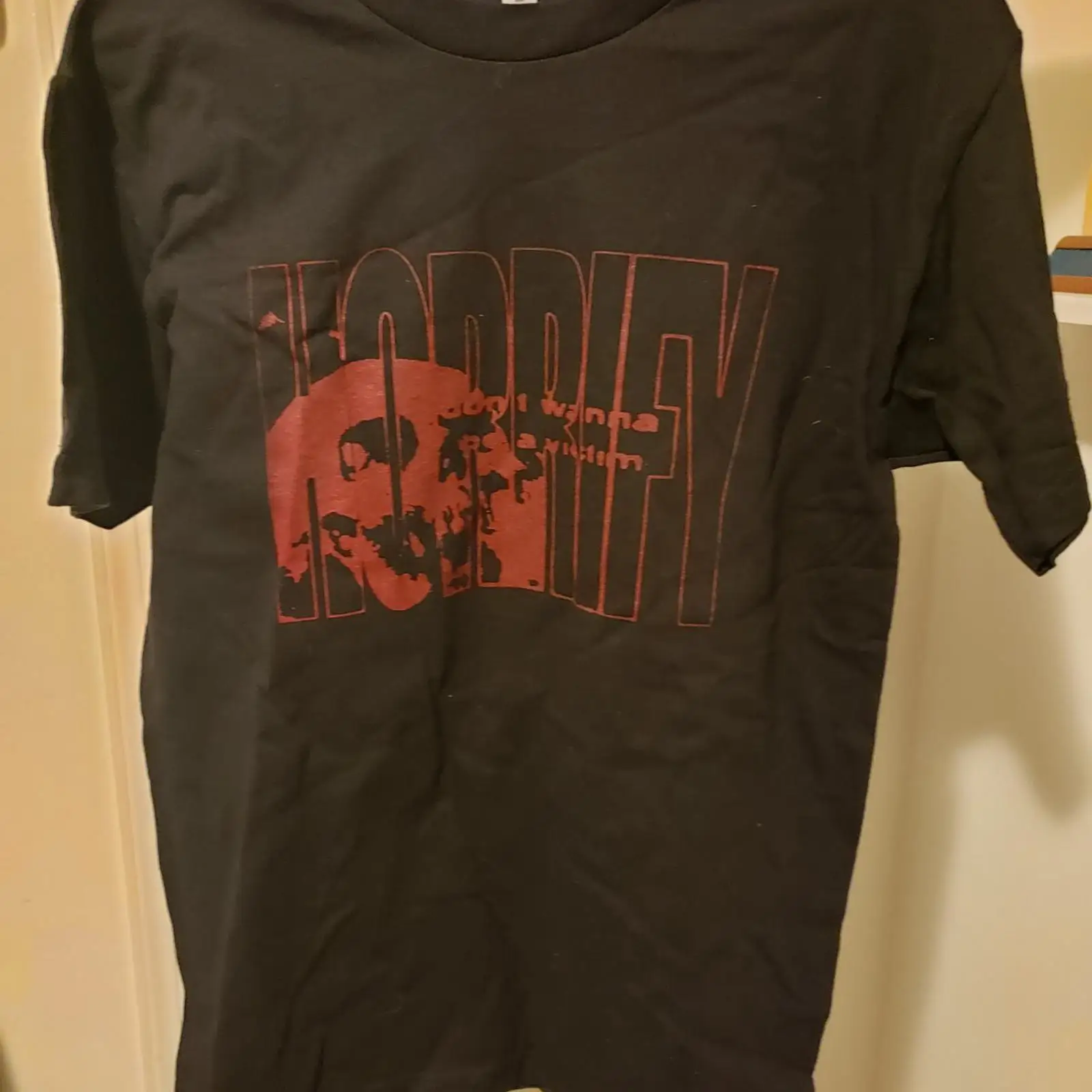 Camiseta Horrify I Dont Want T - Vintage Fashion Victim avaliação e preço