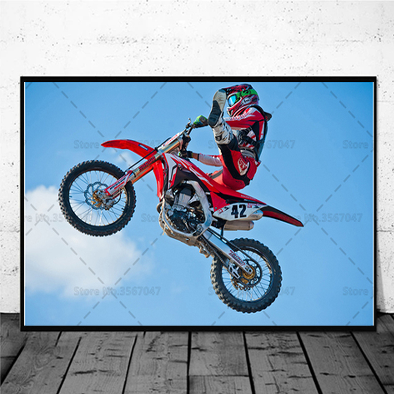 Freestyle moto cross racing po - Vintage Fashion Illustrations avaliação e preço