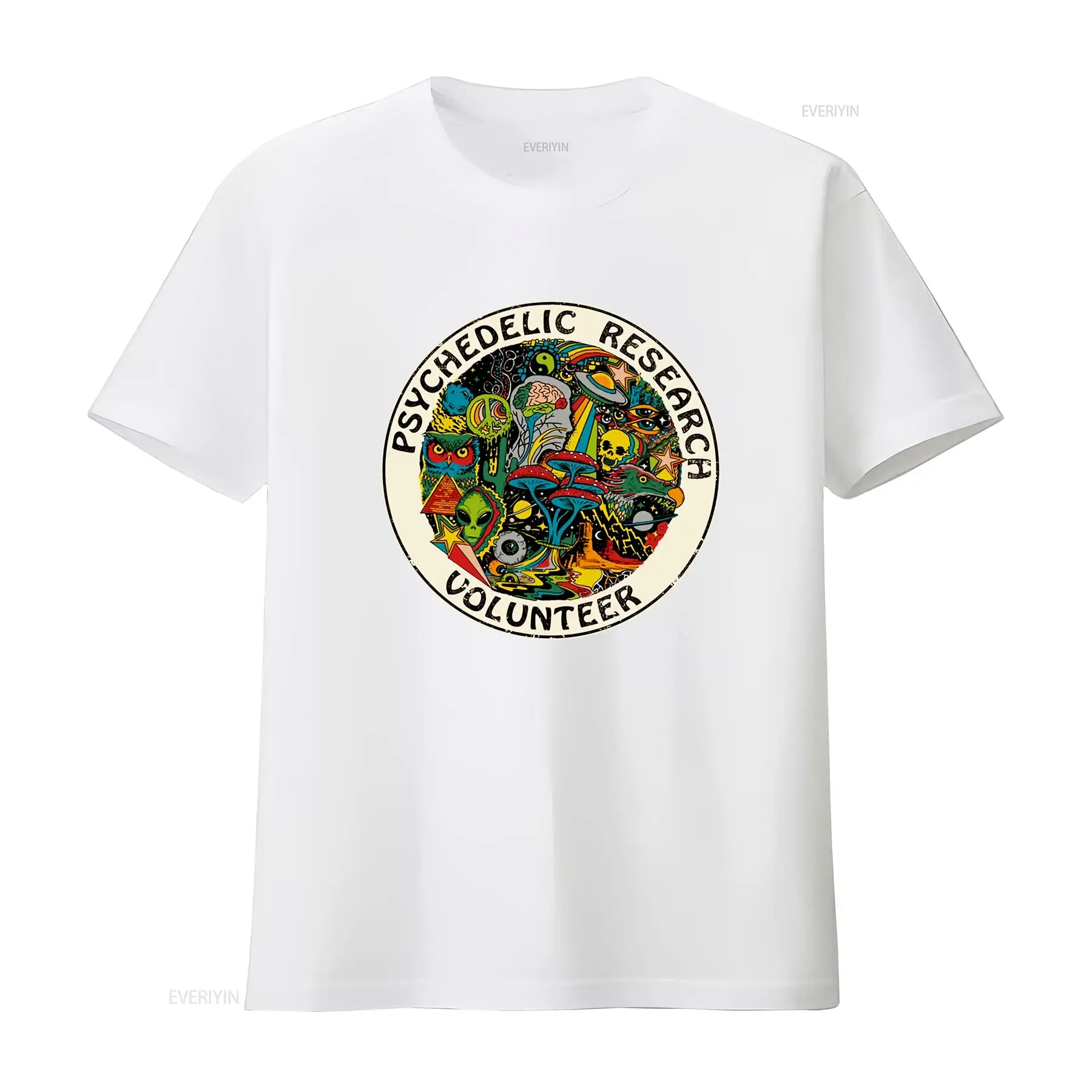 Camiseta de Voluntário de Pesq - Vintage Fashion Research avaliação e preço