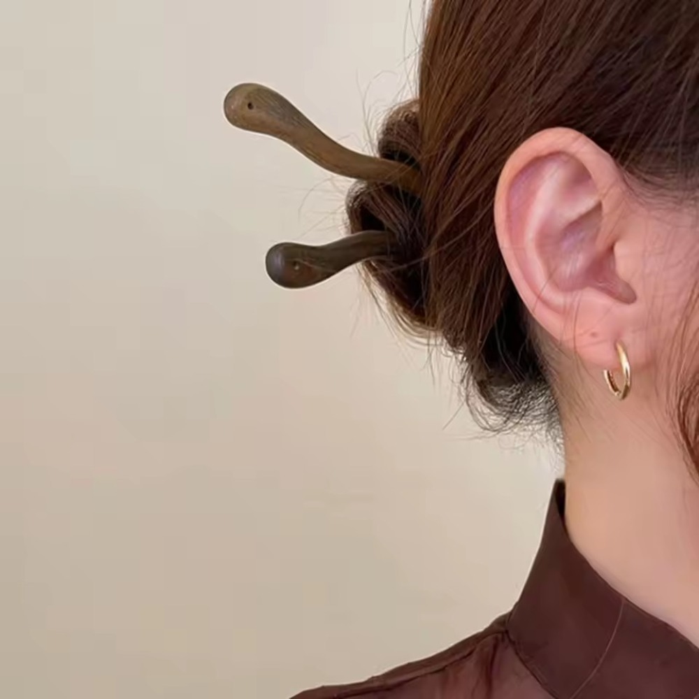 Pau de cabelo de madeira elega - Vintage Fashion In Chinese avaliação e preço