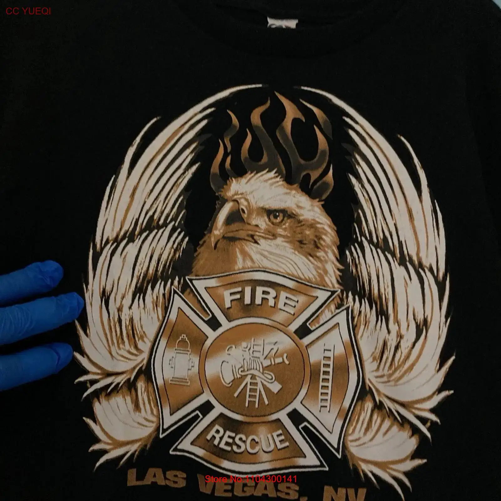 Camiseta LAS VEGAS FIRE RESCUE - Vintage Vegas Fashion avaliação e preço