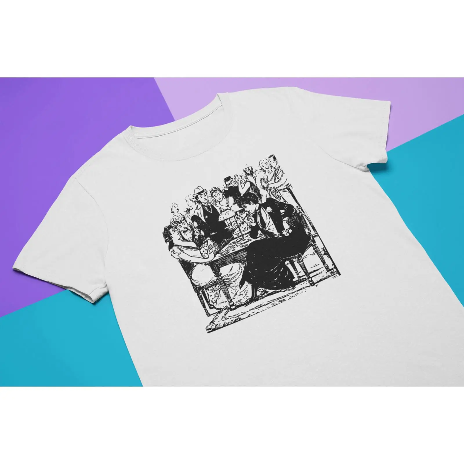 Camiseta de desenho animado lé - Vintage Queer Fashion avaliação e preço
