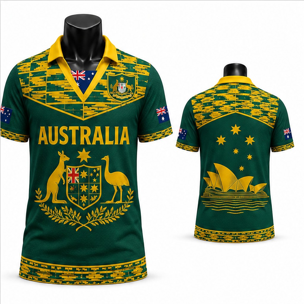 Camiseta Polo Masculina Estilo - Vintage Fashion Australia avaliação e preço
