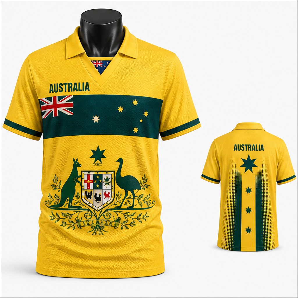 Camiseta Polo Masculina Estilo - Vintage Fashion Australia avaliação e preço